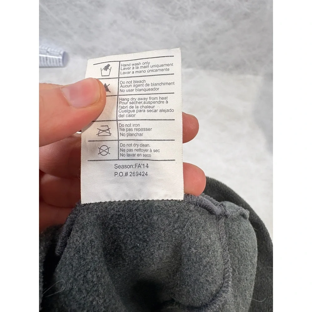 Carhartt Mens Fleece Beanie Hat Charcoal Grey A207 CHH One Size OSFA Workwear